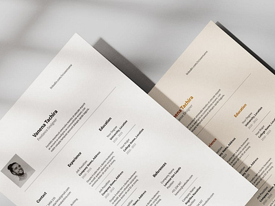 Minimal Resume clean cover cover letter curriculum vitae cv design cv template design doc document graphic design illustration job job cv minimalist portfolio professional cv resume resume design resume template work