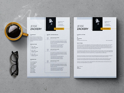 Minimal Resume, CV and LetterHead Templates