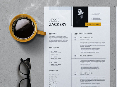 Minimal Resume, CV and LetterHead Templates