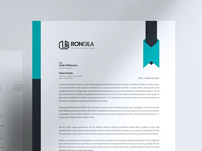 Clean Cover Letter & LetterHead Template