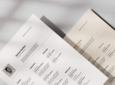 Minimal Resume clean cover letter curriculum vitae cv design cv template doc document graphic design illustration job job cv letterhead minimal clean minimal resume portfolio professional cv resume resume design resume template work