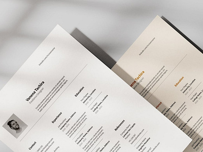 Minimal Resume clean cover letter curriculum vitae cv design cv template doc document graphic design illustration job job cv letterhead minimal clean minimal resume portfolio professional cv resume resume design resume template work