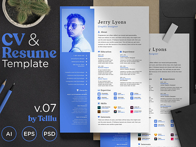 Resume CV v.07 Simple Minimalist