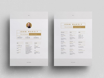 Minimal Resume CV Template