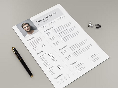 FREE Resume clean cover letter curriculum vitae cv design cv template design doc document free resume graphic design illustration job job cv letter letterhead professional cv resume resume design resume template work