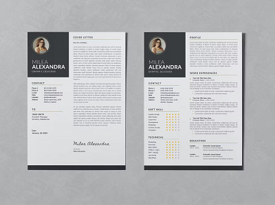 FREE Resume CV business clean company cover cover letter cv cv design cv template design elegance elegance resume illustration jobsearch minimal modern resume resume design resume template startups work