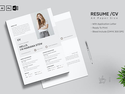 CV Resume & Letter Template