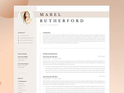 CV Resume Template