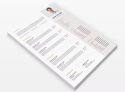 Resume Template clean cover letter creative cv cv design cv template design doc docx infographic job manager microsoft modern professional resume resume template student template word