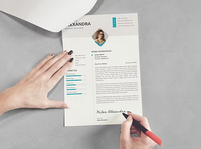 Resume CV clean cover cover letter cv design cv resume template cv template design docx graphic design illustration infographic manager microsoft modern motion graphics resume resume design resume template smart objects student