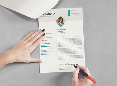 Resume CV branding clean corporate cover letter curriculum cv cv design cv job cv resume template cv template design graphic design hiring illustration motion graphics professionally resume resume design resume template ui