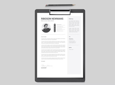 FREE Resume Template branding clean clearly cover letter creative cv design cv template design graphic design illustration infographic manager microsoft motion graphics professional resume resume design resume template student ui