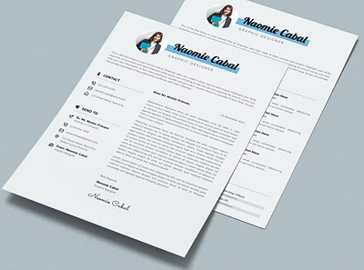 FREE Resume branding business clean cover letter creative cv design cv template design graphic design illustration job modern resume motion graphics professionally psd resume resume design resume template ui word