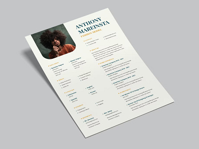 Free CV Resume Template V.50 branding clean corporate cover letter curriculum vitae cv design cv template design graphic design illustration introduction job minimalist motion graphics portfolio resume resume design resume template vitae work