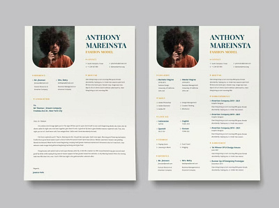 Free CV Resume Template V.50 branding clean corporate cover letter curriculum vitae cv design cv template design graphic design illustration introduction job minimalist motion graphics portfolio resume resume design resume template vitae work