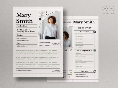 Free Simple Resume branding clean cover letter customizable cv design cv template design ecommerceweb graphic design graphics illustration motion graphics oc online course website resume resume design resume template simple resume ui website design