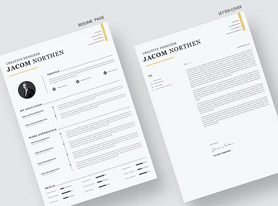 CV Resume branding clean cover letter cv design cv template design doc docx graphic design illustration infographic job manager microsoft motion graphics resume resume design resume template student ui