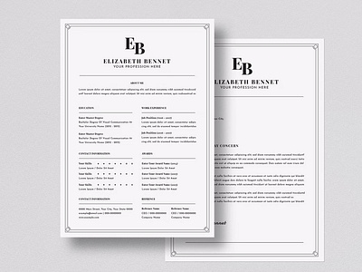 Minimal Resume Template