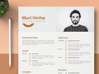 CV Template clean clean resume cover letter creative resume curriculum vitae cv cv design cv template free cv free cv template free resume template job job cv modern cv modern resume resume resume cv resume design resume template template