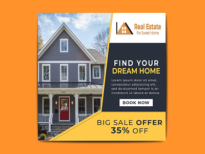 Real estate promotional social media post template dreamhome forsale home househunting investment luxury newhome property real estate realestateagent realtor realtorlife