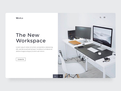 Workspace landing page design clean design clean ui clean website design graphic design landing page ui ui ux web uiux uiux designer ux web web ui website work workspace