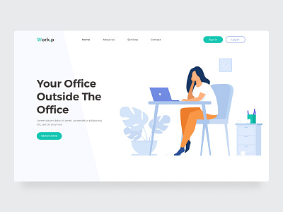 Work Space Landing Page