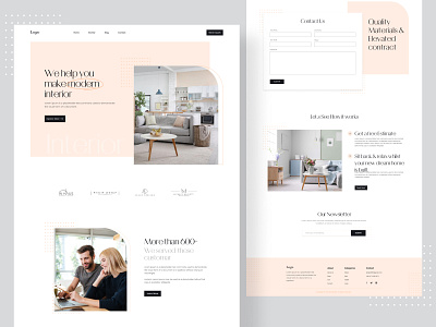 Interior Landing Page