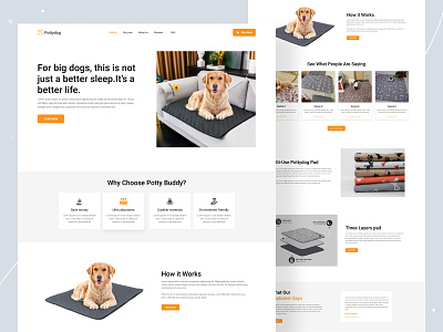 Pottydog - Website Design Exploration
