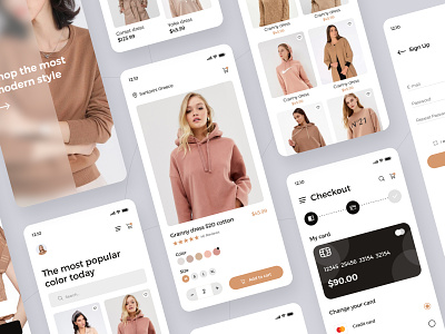 Fashion shop e-commerce - Mobile App