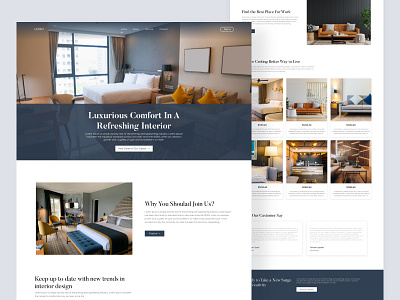 Design Interior - Website concept