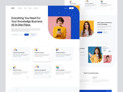 Web Design: Landing Page - SaaS