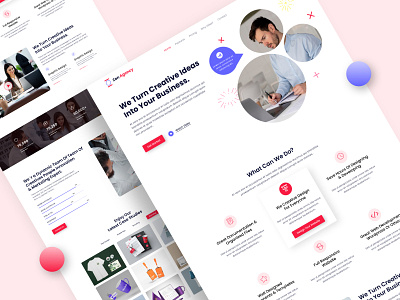 Digital Agency Landing Page