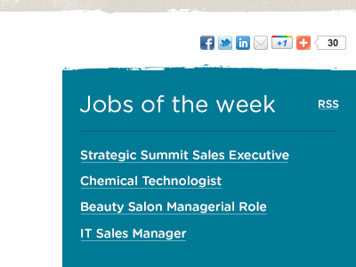 Jobs Of The Week add this careers clean design employment fhz frequency jobs web design website design