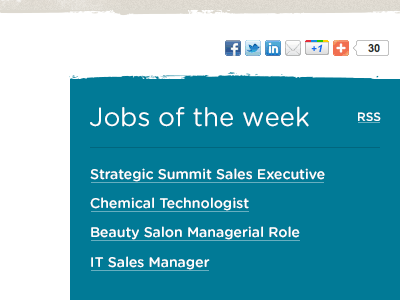 Jobs Of The Week