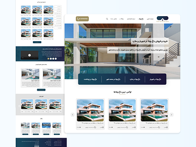 Renting website (UI design)