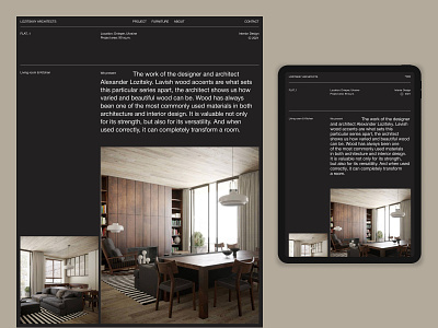 Web Site for LOZITSKIIY ARCHITECTS