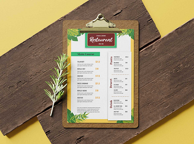 Jungle Cafe Menu Design Template design design template designs illustration jungle cafe menu design jungle cafe menu design latest 2020 menu menu design menu design template psd psd mockup web