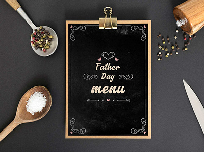 Father Day Menu Design Templates design design template designs illustration latest 2020 menu menu design menu design template psd psd mockup web