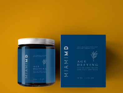 Medical Balm Packaging Mockup