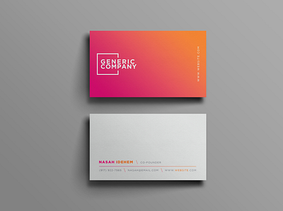 Classic Business Cards branding businesscard design design template designs illustration logo menu design template
