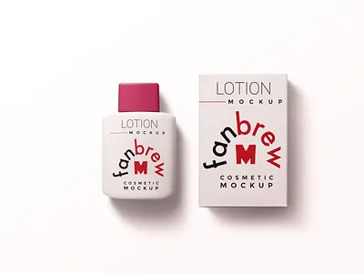 New Spa Lotion Bottle Packaging Mockup bottle bottle design bottle label bottle mockup branding design design template logo lotion new packaging spa ui