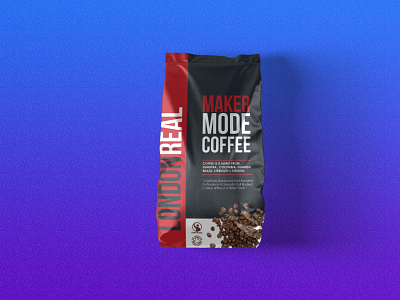 Full Blended Coffee Pouch Mockup blended branding coffee collection design design template designs full illustration logo mockup pouch psd psd mockup ui web