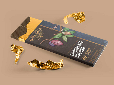 Dark Chocolate Mockup