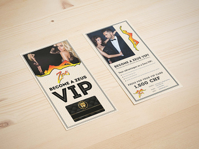 VIP Rack-Card Mockup