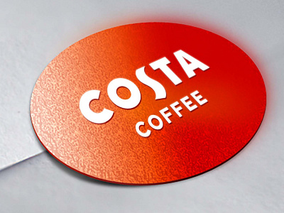 Costa Coffee Mockup