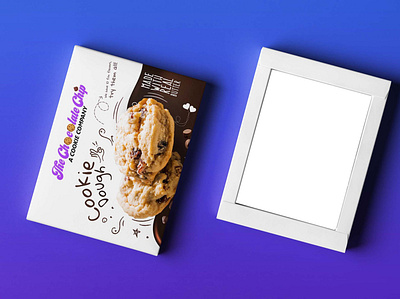 Free Beautiful Cookie Box Mockup beautiful box branding design design template designs free mockup psd psd mockup ui web