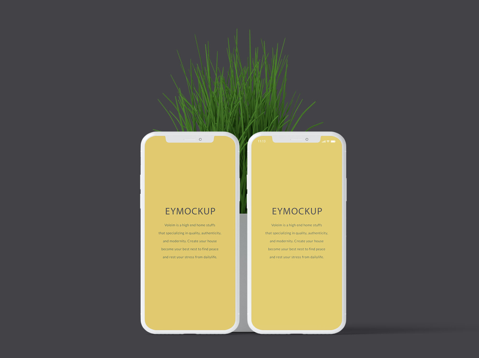 Free Green Mobile Mockup by Bhavya on Dribbble
