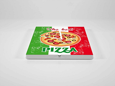 Free Pan Pizza Box Packaging Mockup box branding design design template designs free illustration logo mockup packaging pan pizza psd psd mockup ui web