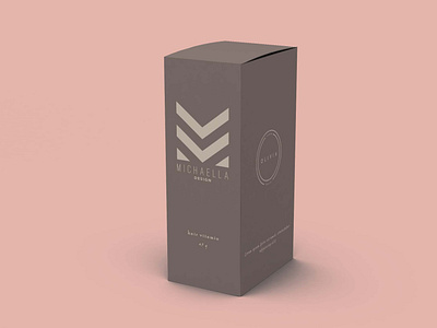 Free Michaella Design Box Mockup