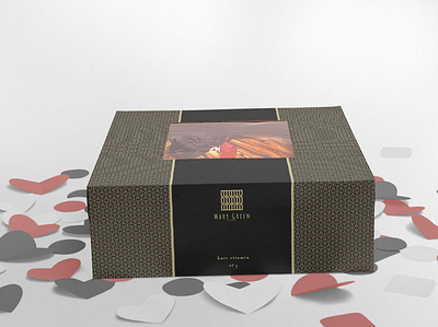 Free Printed Cake Box Mockup 3d animation box branding cake design design template designs download free freepsd graphic design illustration logo mockup motion graphics printed psd psd mockup ui